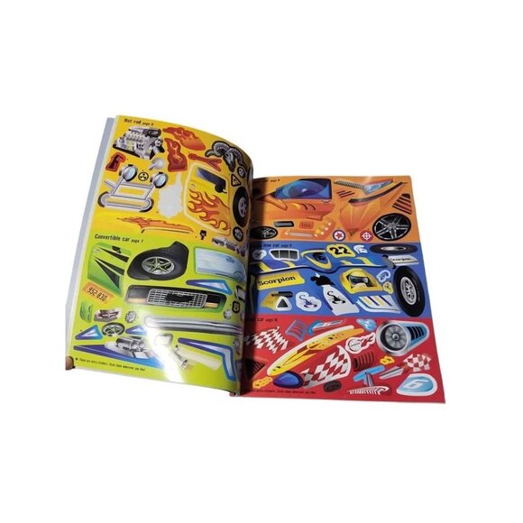 Usborne Big Book of Cars and Trucks Stickers NEW - Picture 9 of 10